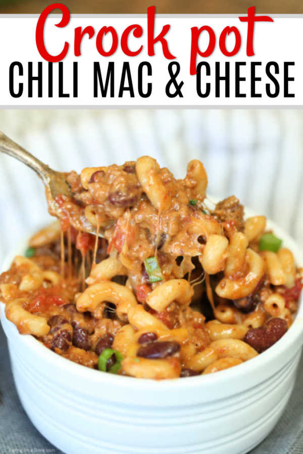 Crock Pot Chili Mac and Cheese Recipe